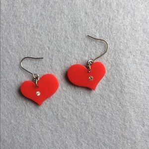 Heart earrings